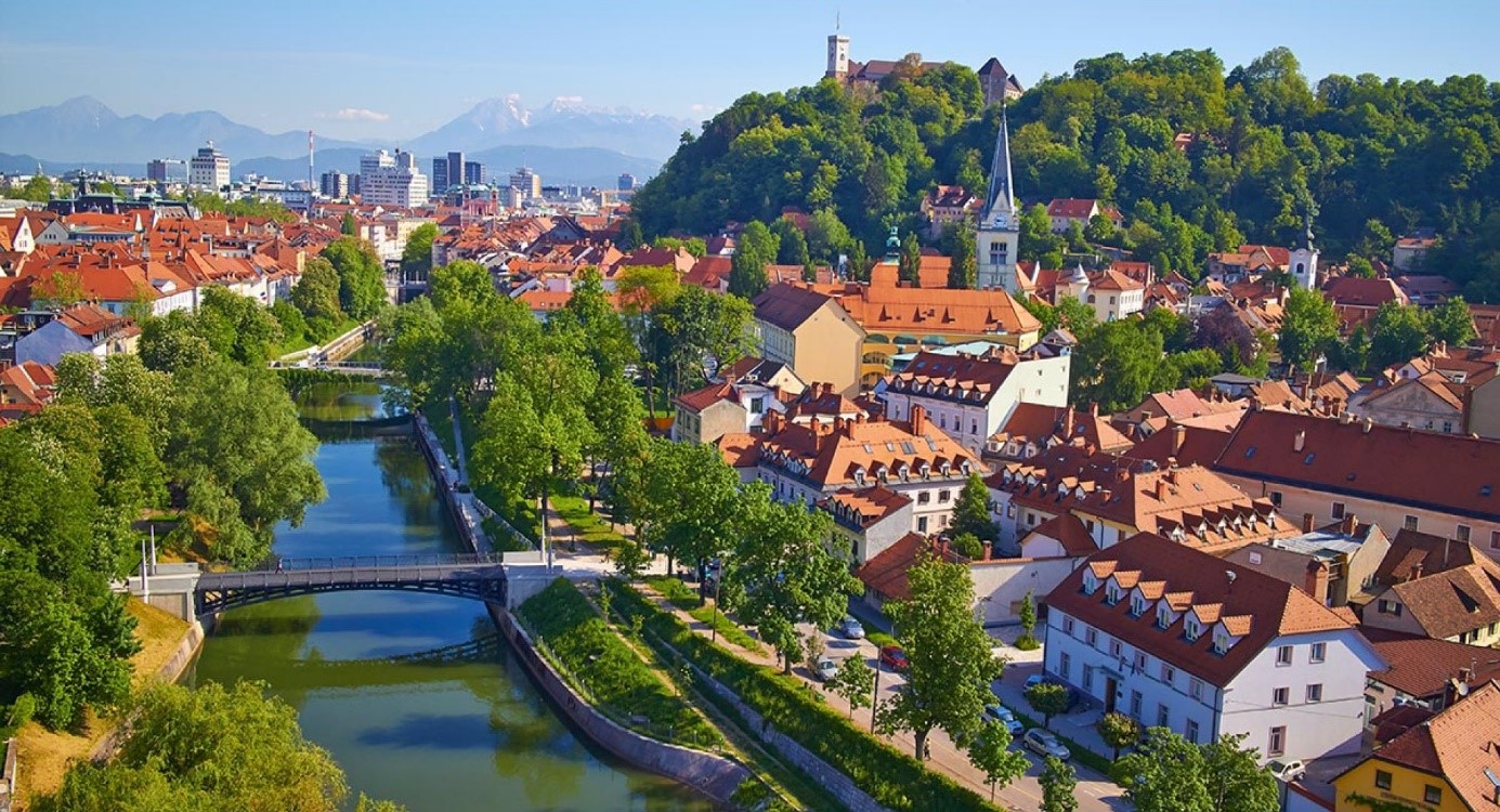 Ljubljana historic center